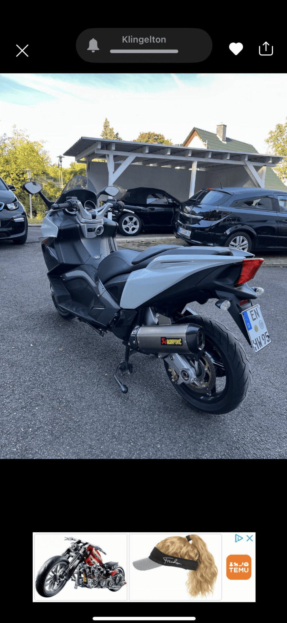 Motorrad verkaufen Aprilia SRV 850 Ankauf
